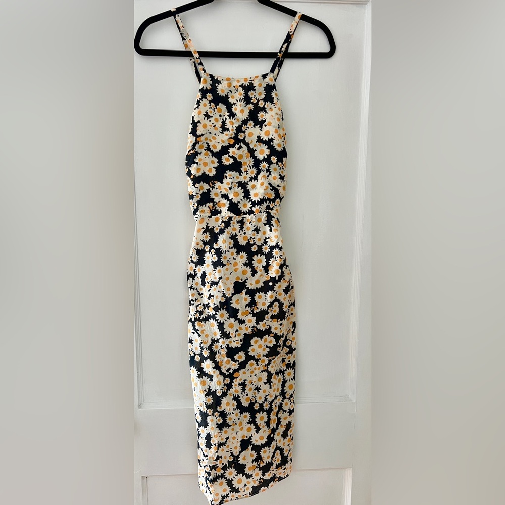 Réalisation Par The Jeet Silk Daisy Dress Flower Power M